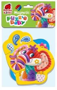 Opakowanie Miękkie magnetyczne puzzle Słoń i Krokodyl