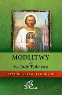 Okładka książki Modlitwy do św. Judy Tadeusza. Paulistki