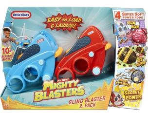 Opakowanie Mój pierwszy Mighty Blasters Sling Blaster 2- Pak