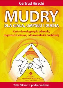 Mudry dla ciała umysłu i ducha – karty + książka. Autor: Gertrud Hirschi . Multiszop.pl Okładka książki Mudry dla ciała umysłu i ducha – karty + książka