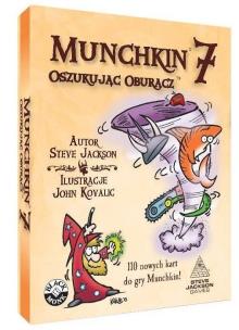 Munchkin 7 Oszukując Oburącz BLACK MONK. Wydawca: Black Monk. Multiszop.pl Opakowanie Munchkin 7 Oszukując Oburącz BLACK MONK