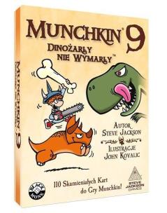 Munchkin 9 Dinożarły Nie Wymarły BLACK MONK. Wydawca: Black Monk. Multiszop.pl Opakowanie Munchkin 9 Dinożarły Nie Wymarły BLACK MONK