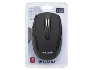 Opakowanie Mysz BLOW Mb-11 84-006# (optyczna; 1000 DPI, 1200 DPI, 1600 DPI; kolor czarny