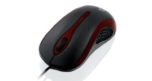 Opakowanie Mysz IBOX i2712 OPTYCZNA PRZEWODOWA, USB BLACK IMOF2712U (optyczna; 1000 DPI; kolor czarny)