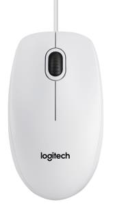 Opakowanie Mysz Logitech B100 910-003360 (optyczna; 800 DPI; kolor biały)