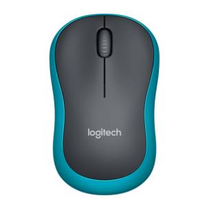 Opakowanie Mysz Logitech M185 910-002239 (optyczna; 1000 DPI; kolor niebieski)