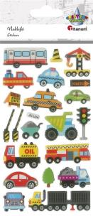 Opakowanie Naklejki wypukłe pojazdy użytkowe mix 21szt