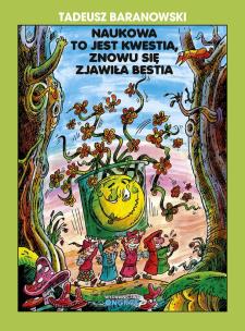 Okładka książki Naukowa to jest kwestia, znowu się zjawiła bestia