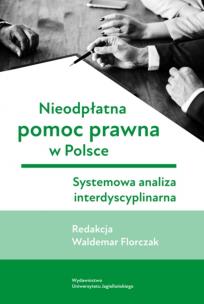 Okładka książki Nieodpłatna pomoc prawna w Polsce