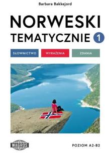 Okładka książki Norweski tematycznie 1 Słownictwo Wyrażenia Zdania