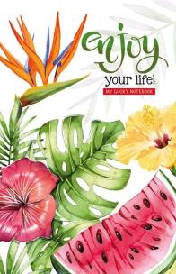 Opakowanie Notatnik ozdobny 105x165/64K kratka TW Arbuz