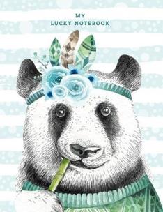 Opakowanie Notatnik ozdobny 128x1165/64K kratka Panda