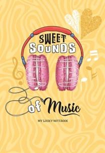 Opakowanie Notatnik ozdobny 128x1165/64K linia Słuchawki