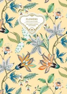 Opakowanie Notatnik ozdobny 128x165/96K kratka Kwiaty