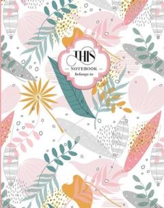 Opakowanie Notatnik ozdobny 128x165/96K linia Kwiaty