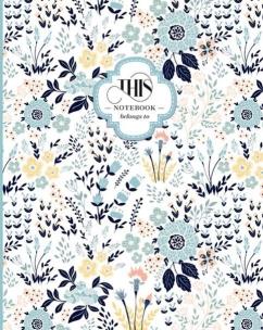 Opakowanie Notatnik ozdobny 128x165/96K linia Kwiaty
