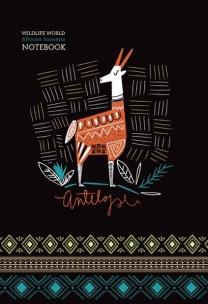 Opakowanie Notatnik ozdobny 143x210/64K kratka Antylopa