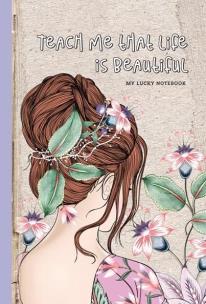 Opakowanie Notatnik ozdobny 143x210/64K kratka Dziewczyna