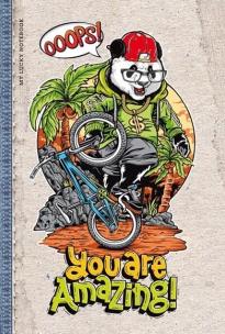 Opakowanie Notatnik ozdobny 143x210/64K linia Panda