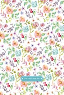 Opakowanie Notatnik ozdobny 143x210/96K kratka Kwiaty