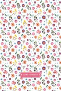 Opakowanie Notatnik ozdobny 143x210/96K kratka Kwiaty