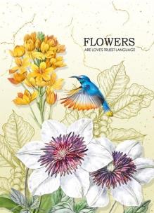 Opakowanie Notatnik ozdobny 145x197/64K kratka TW Koliber