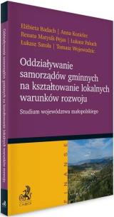 Okładka książki Oddziaływanie samorządów gminnych na...