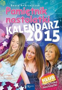 Okładka książki Pamiętnik Nastolatki Kalendarz 2015