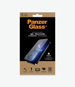 Opakowanie PANZERGLASS SZKŁO HARTOWANE IPHONE 13 PRO MAX ANTYBAKTERYJNE CASE FRIENDLY PRO2746