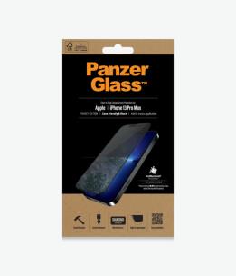 Opakowanie PANZERGLASS SZKŁO HARTOWANE IPHONE 13 PRO MAX ANTYBAKTERYJNE PRV CASE FRIENDLY PROP2746