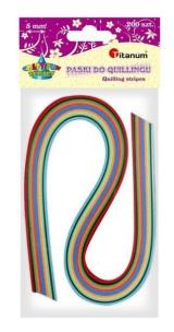 Opakowanie Paski do quillingu 5mm mix 200szt