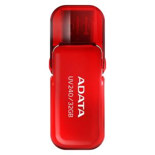 Opakowanie Pendrive ADATA AUV240-32G-RRD (32GB; USB 2.0; kolor czerwony)