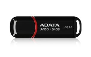 Opakowanie Pendrive ADATA UV150 AUV150-64G-RBK (64GB; USB 3.0; kolor czarny)