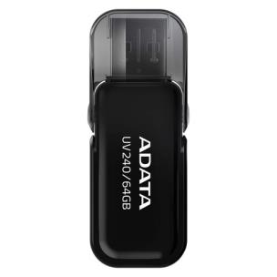 Opakowanie Pendrive ADATA UV240 AUV240-64G-RBK (64GB; USB 2.0; kolor czarny)