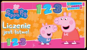 Okładka książki Peppa Pig. Dobrze wiedzieć. Liczenie jest łatwe!