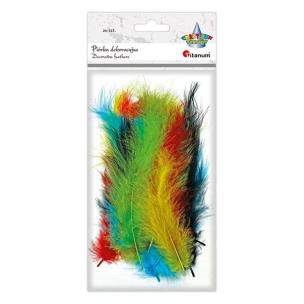 Opakowanie Piórka puch 11,8-15 cm mix 20szt