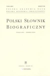 Okładka książki Polski Słownik Biograficzny z.218 T.53/3