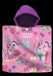 Opakowanie Poncho kąpielowe Cupcake 120x60 cm KL10587
