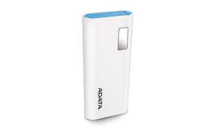 Opakowanie Power Bank ADATA P12500D AP12500D-DGT-5V-CBK (12500mAh; USB 2.0; kolor biały)