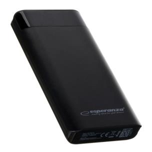 Opakowanie PowerBank Esperanza PHOTON EMP120K (17000mAh; USB 2.0; kolor czarny)