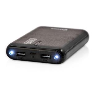 Opakowanie PowerBank VAKOSS TP-2569K (10000mAh; microUSB, USB typ A; kolor czarny)