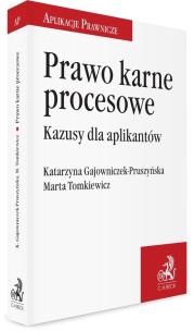 Okładka książki Prawo karne procesowe. Kazusy dla aplikantów