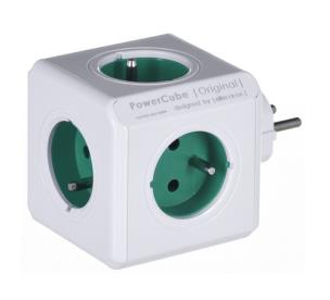 Opakowanie Przedłużacz allocacoc PowerCube Original 2100GN/FRORPC (kolor zielony)