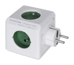 Opakowanie Przedłużacz allocacoc PowerCube Original 2202GN/FROUPC (kolor zielony)