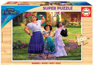 Opakowanie Puzzle 100 Nasze magiczne Encanto Disney (drewno)