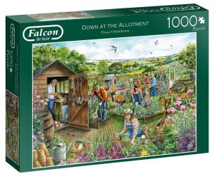 Opakowanie Puzzle 1000 Falcon Praca na działce G3