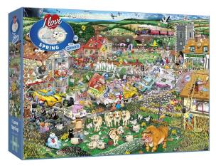 Opakowanie Puzzle 1000 Kocham wiosnę G3