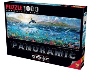 Opakowanie Puzzle 1000 Ocean pełen życia (Panorama)