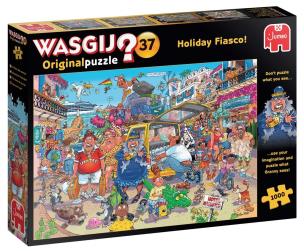 Opakowanie Puzzle 1000 Wasgij Wakacyjne fiasko G3