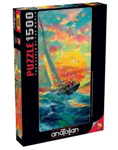 Opakowanie Puzzle 1500 Kolorowy zachód słońca